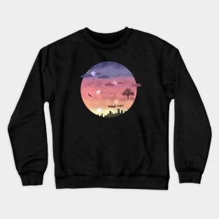 many lands under one sun graphic Crewneck Sweatshirt